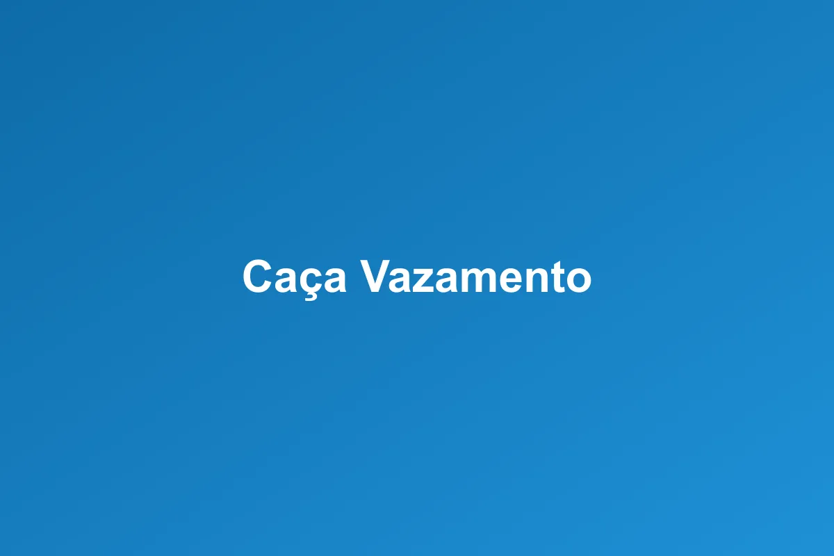 Caça-vazamento de Gás em Itaquaquecetuba
